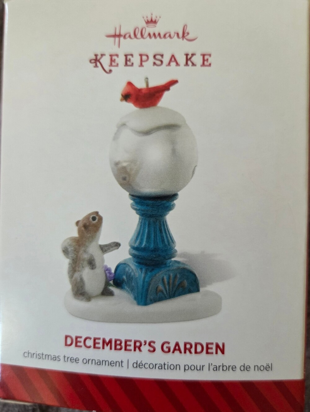 Hallmark 2014 December's Garden Ornament